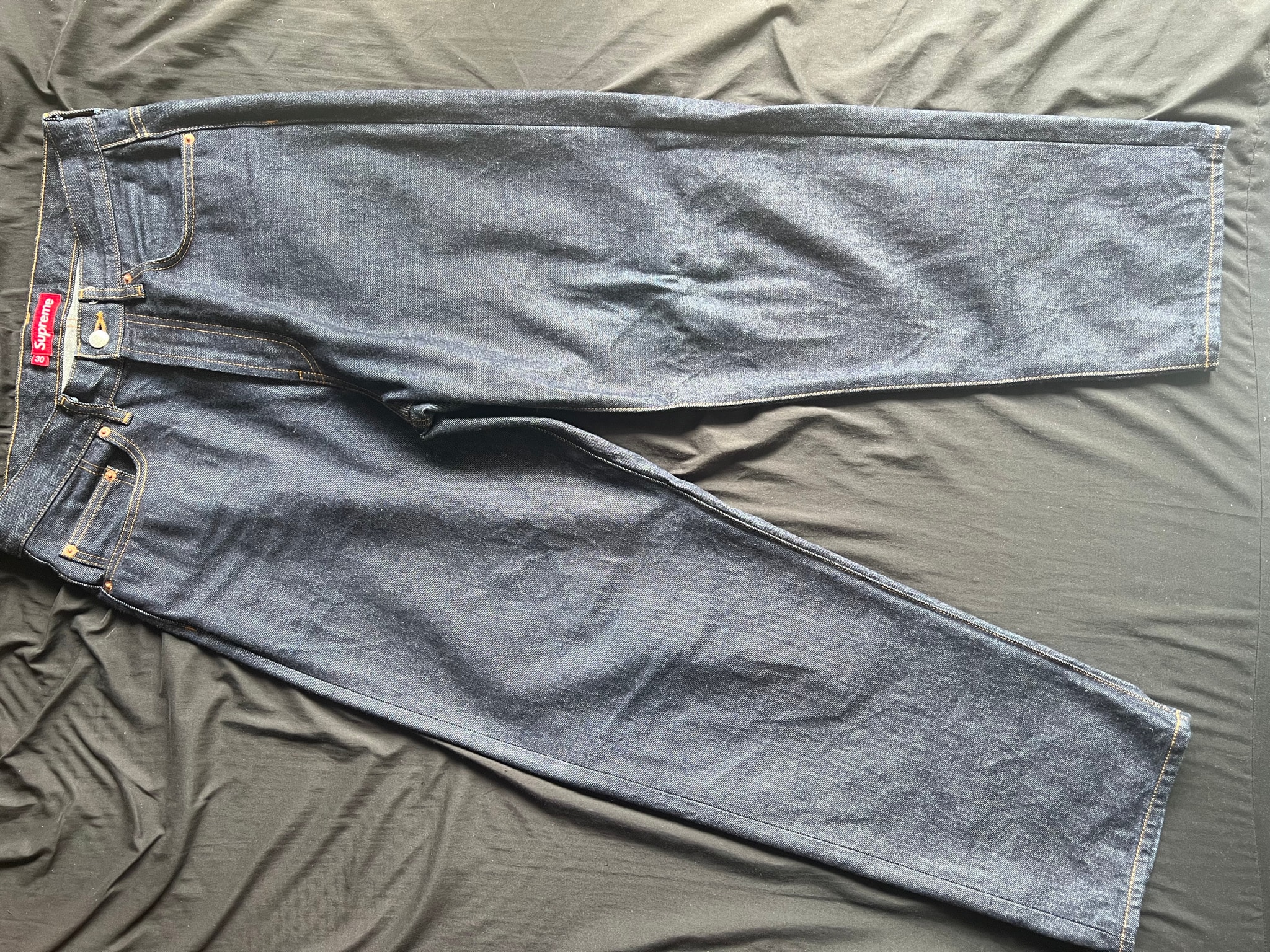 Supreme Baggy Selvedge Jean (26SS) "Rigid Indigo"