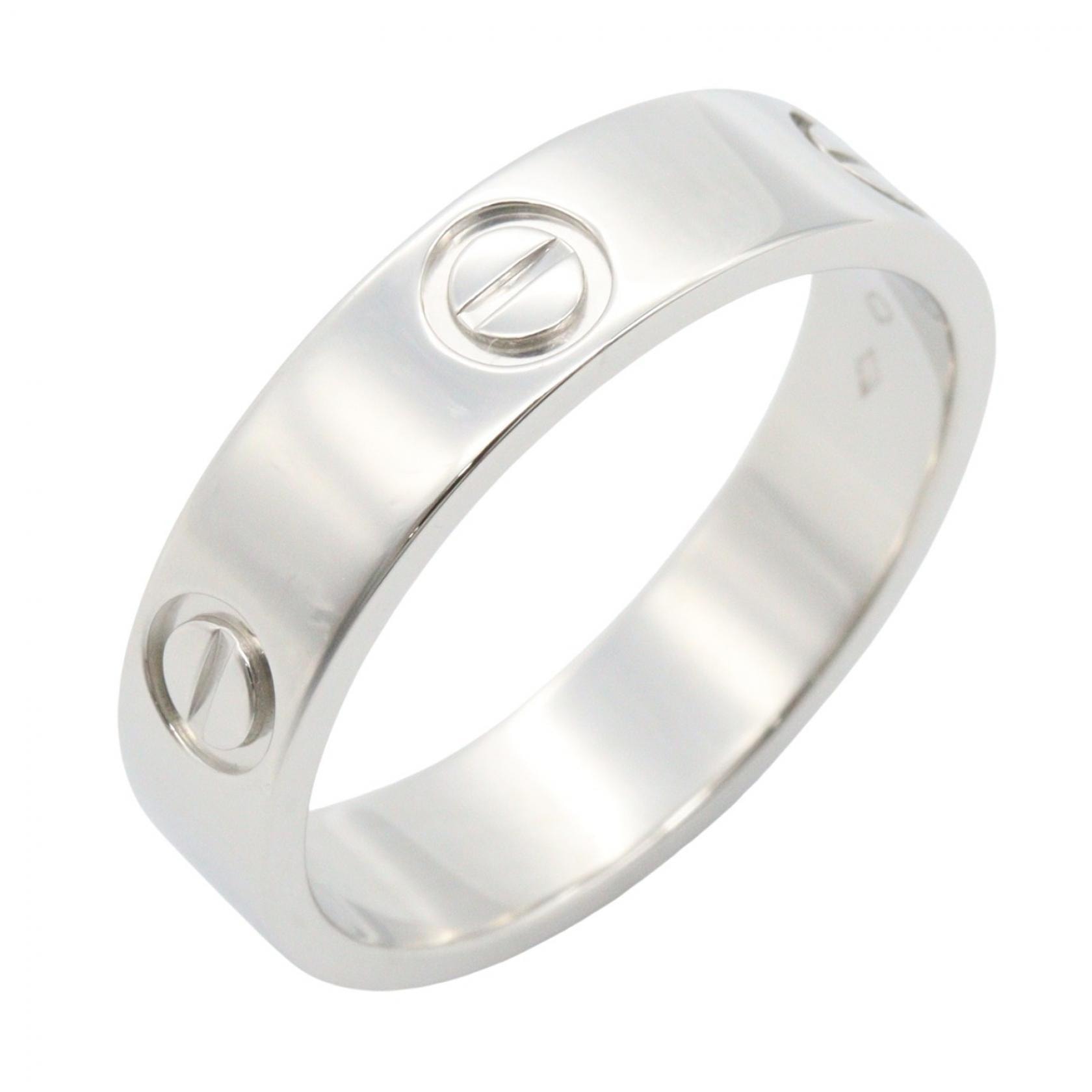 カルティエ CARTIER ラブリング リング・指輪 ジュエリー Pt950プラチナ メンズ レディース シルバー系 B4084900 【中古】