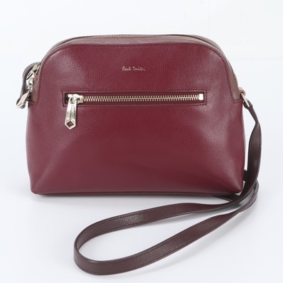■美品 ポールスミス ショルダーバッグ レザー