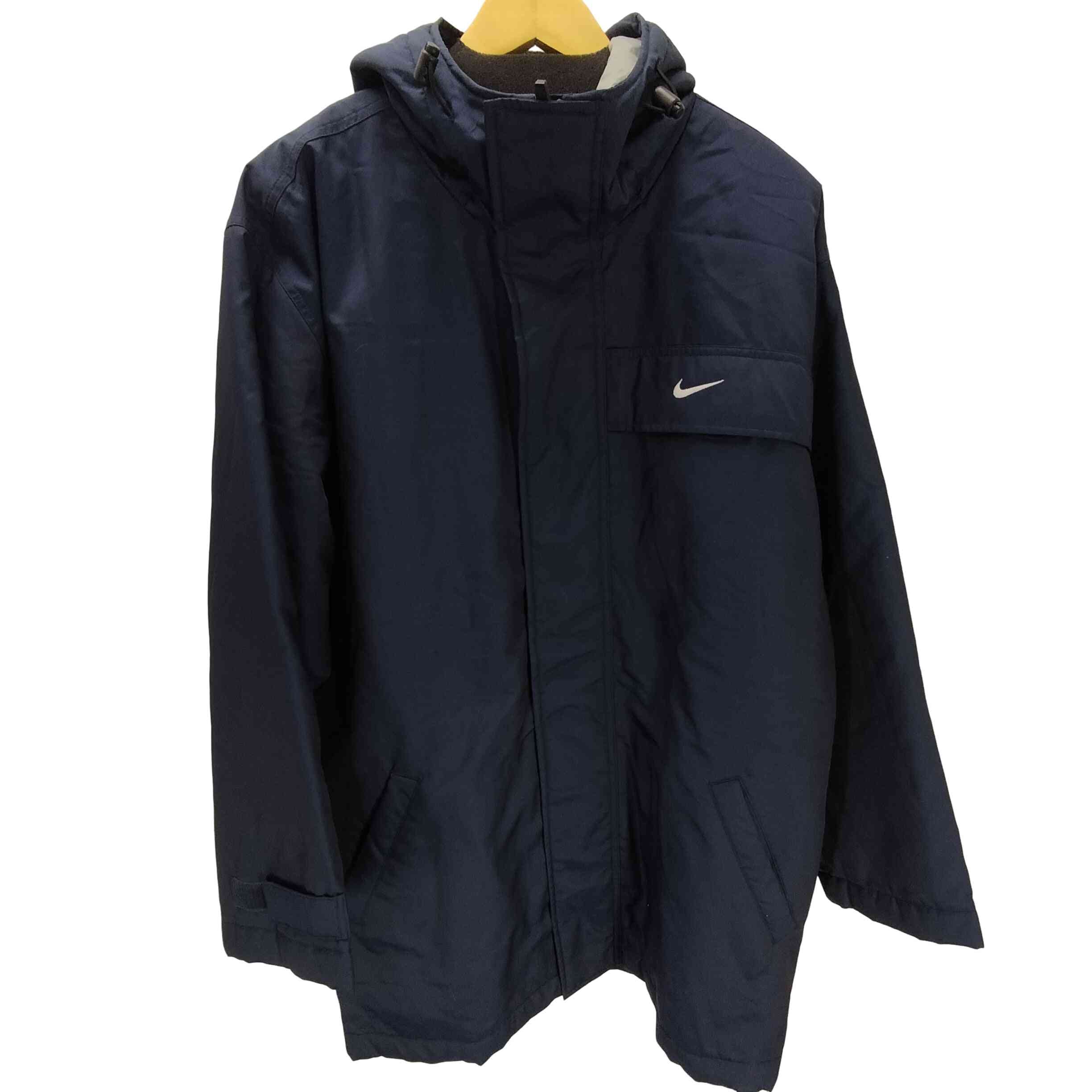 00S グレータグ スウッシュロゴ 刺繍 ダブルジップ フーデッド 中綿 ジャケット【1141518588006】