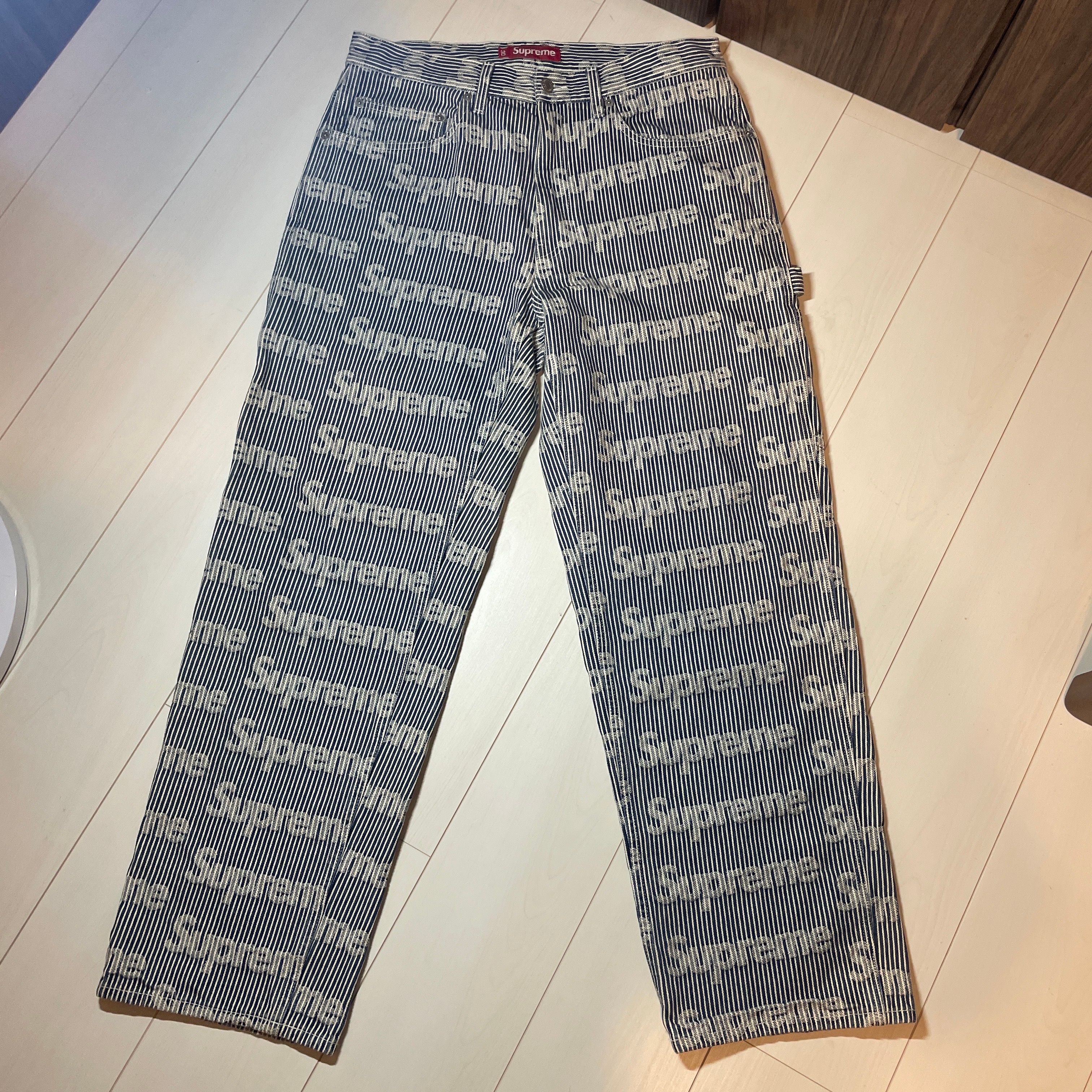 Supreme Denim Painter Pant "Stripe"