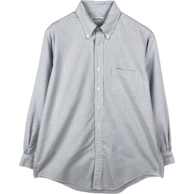 古着 ブルックスブラザーズ Brooks Brothers 長袖 ボタンダウンストライプシャツ USA製 メンズL相当/eaa652153