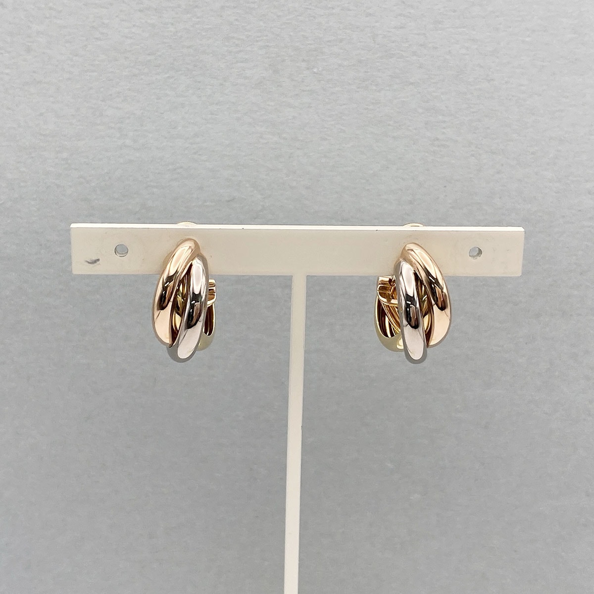 CARTIER カルティエ トリニティ イヤリング クラシック ピアス 80083231 K18ゴールド ゴールド  レディース【中古】