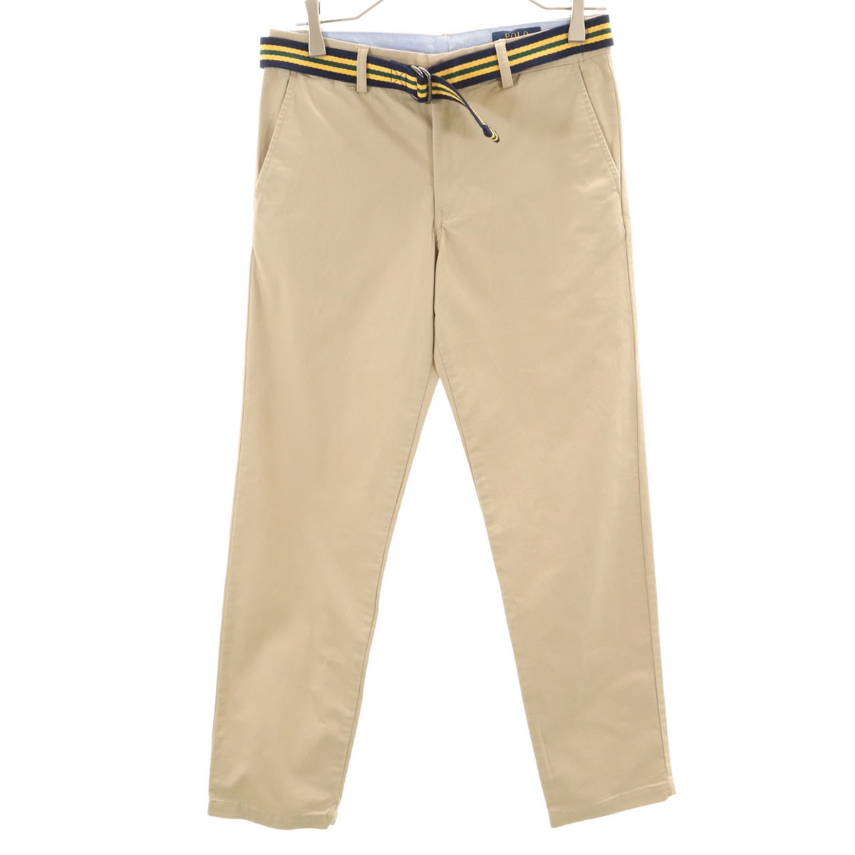 POLO RALPH LAUREN ポロラルフローレン チノパンツ 16 ベージュ ベルト付き