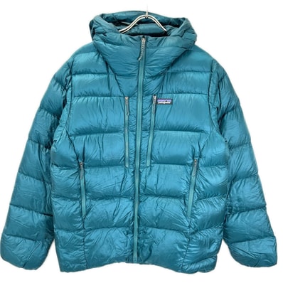 パタゴニア 85500 グリーン Fitz Roy Down Hoody フィッツロイ ダウン フーディ ダウンジャケット M
