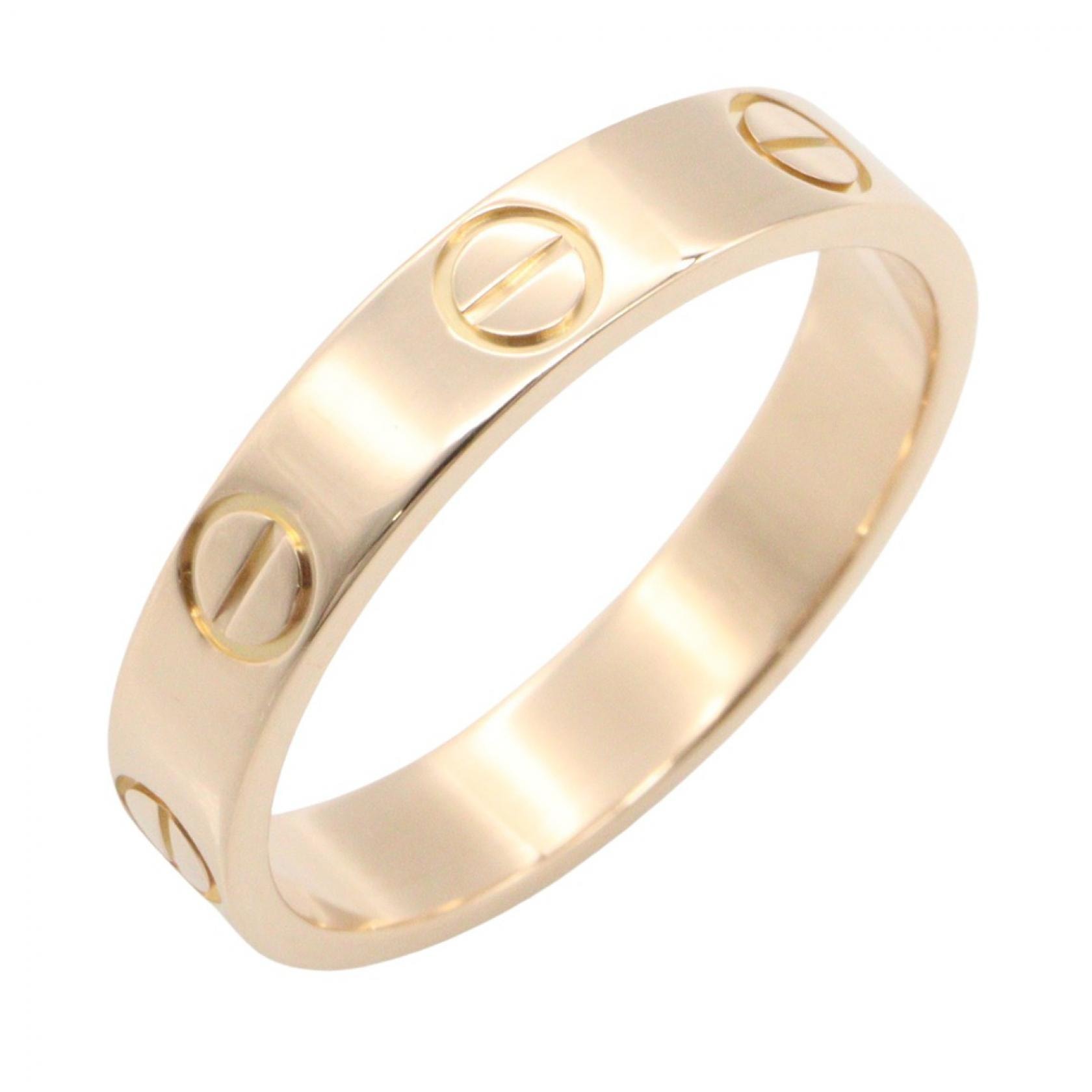カルティエ CARTIER ミニラブリング リング・指輪 ジュエリー K18PG(ピンクゴールド) メンズ レディース ゴールド系 B4085200 【中古】