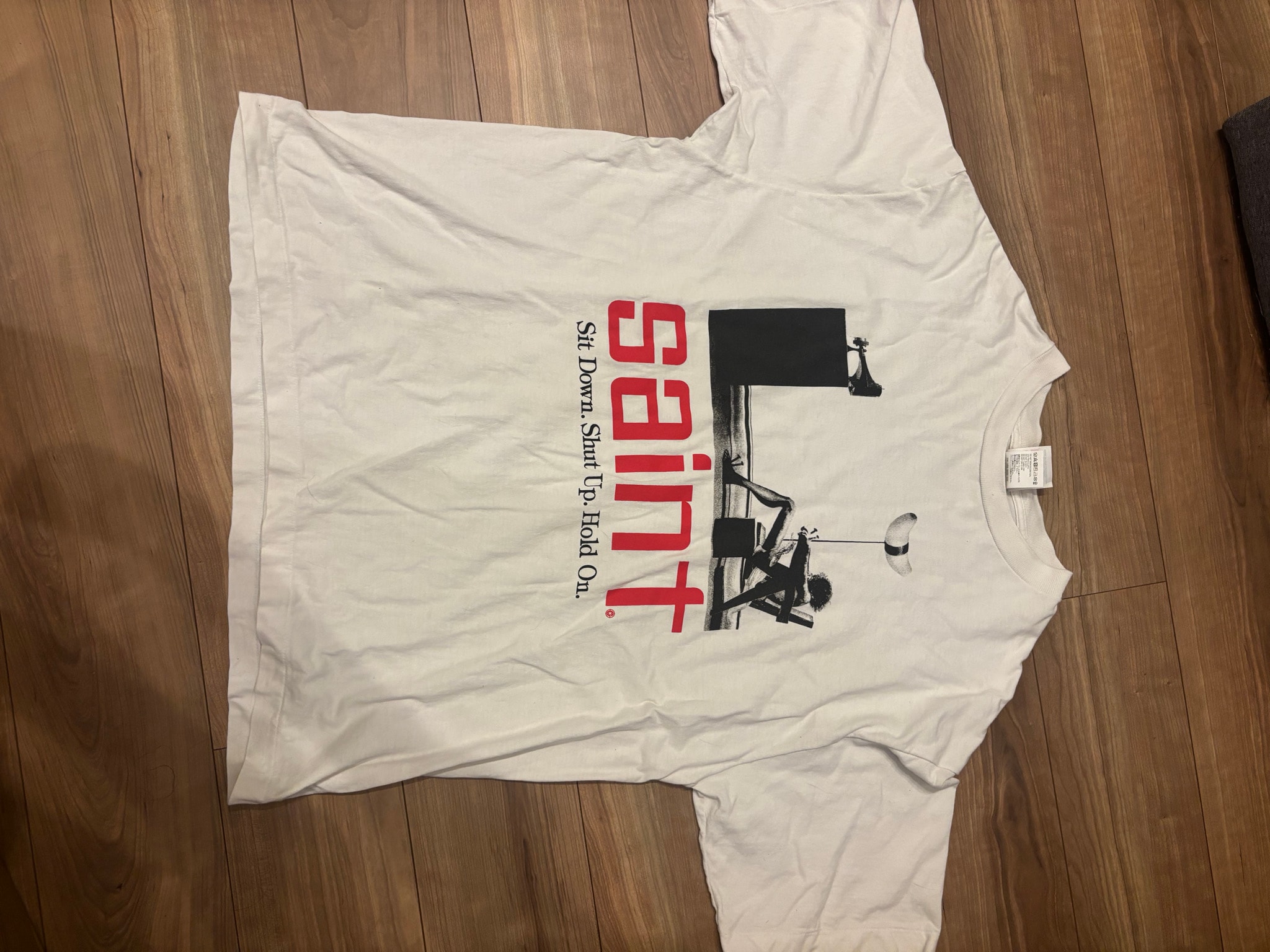 SAINT Mxxxxxx SS Tee/Saint "White"
