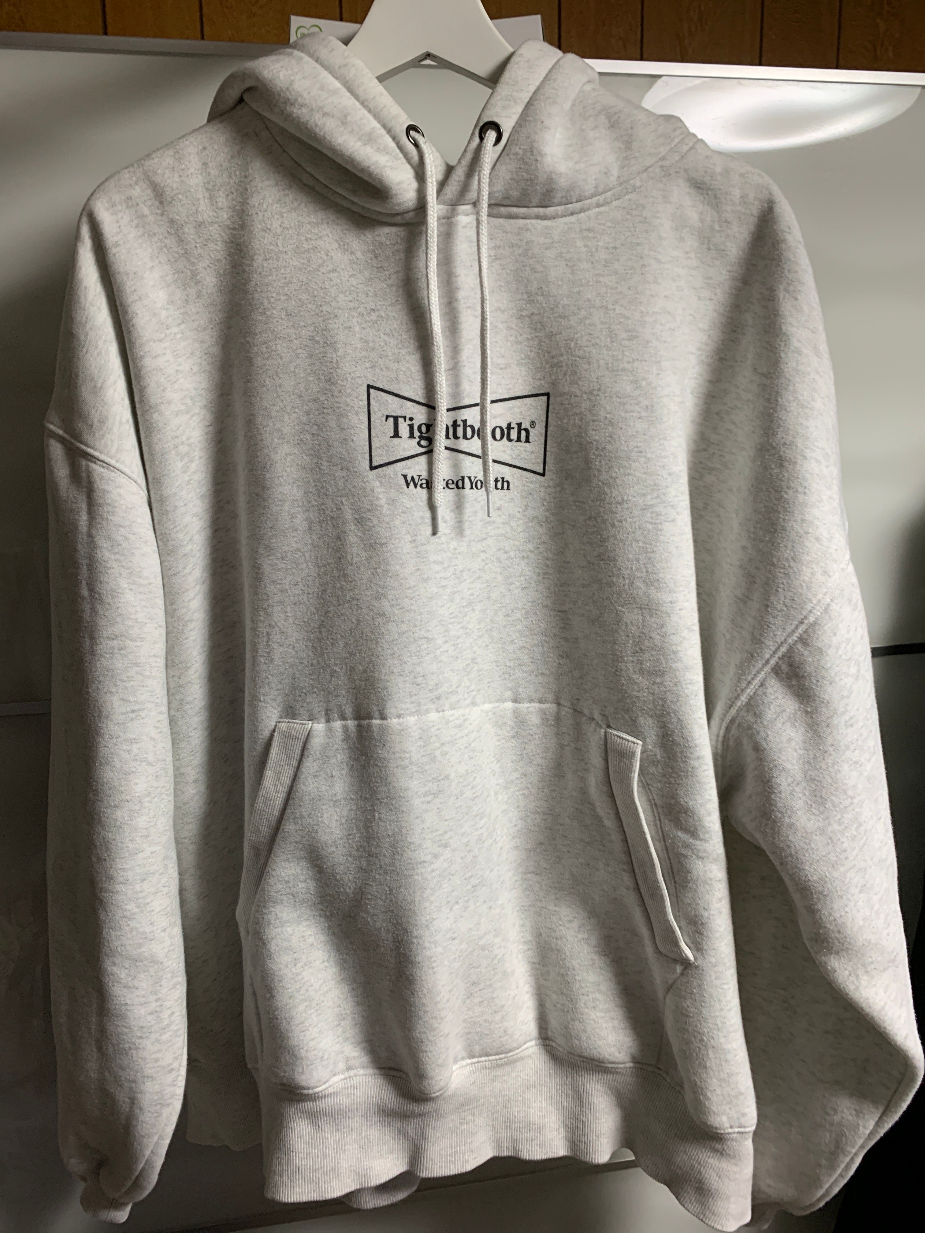 Wasted Youth x TIGHTBOOTH WE TULIPS HOODIE "Ash" / VERDY