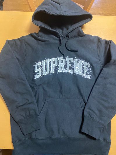 Supreme Water Arc Hooded Sweatshirt "Black"