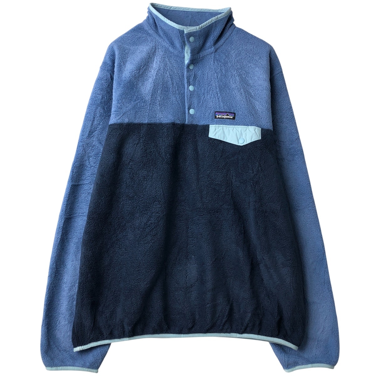 古着 パタゴニア Patagonia ライトウェイトシンチラスナップT 25455FA19 ハーフスナップ フリースプルオーバー レディースXL相当/eaa612803