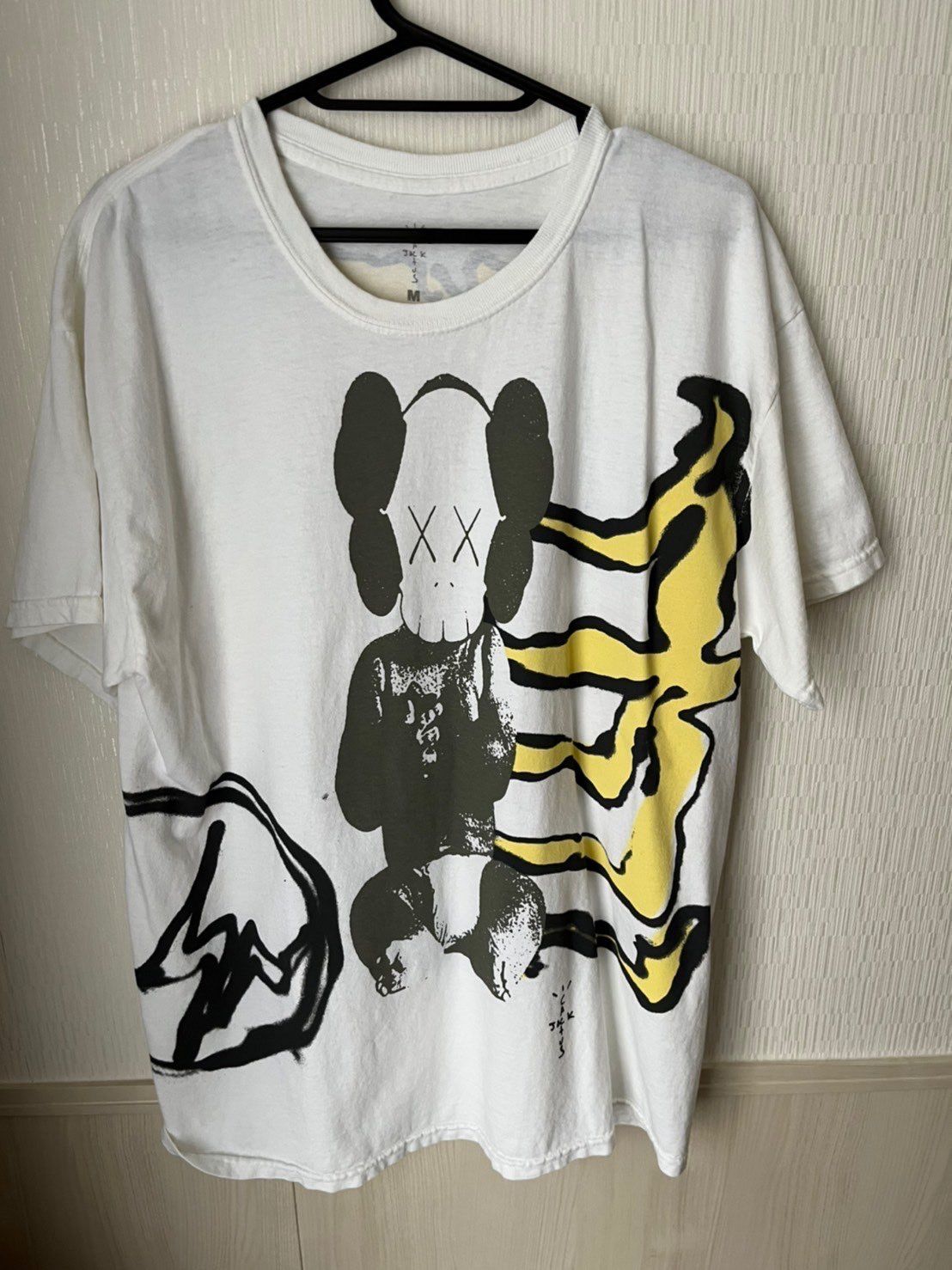 Travis Scott Cactus Jack x KAWS For Fragment Tee "White"