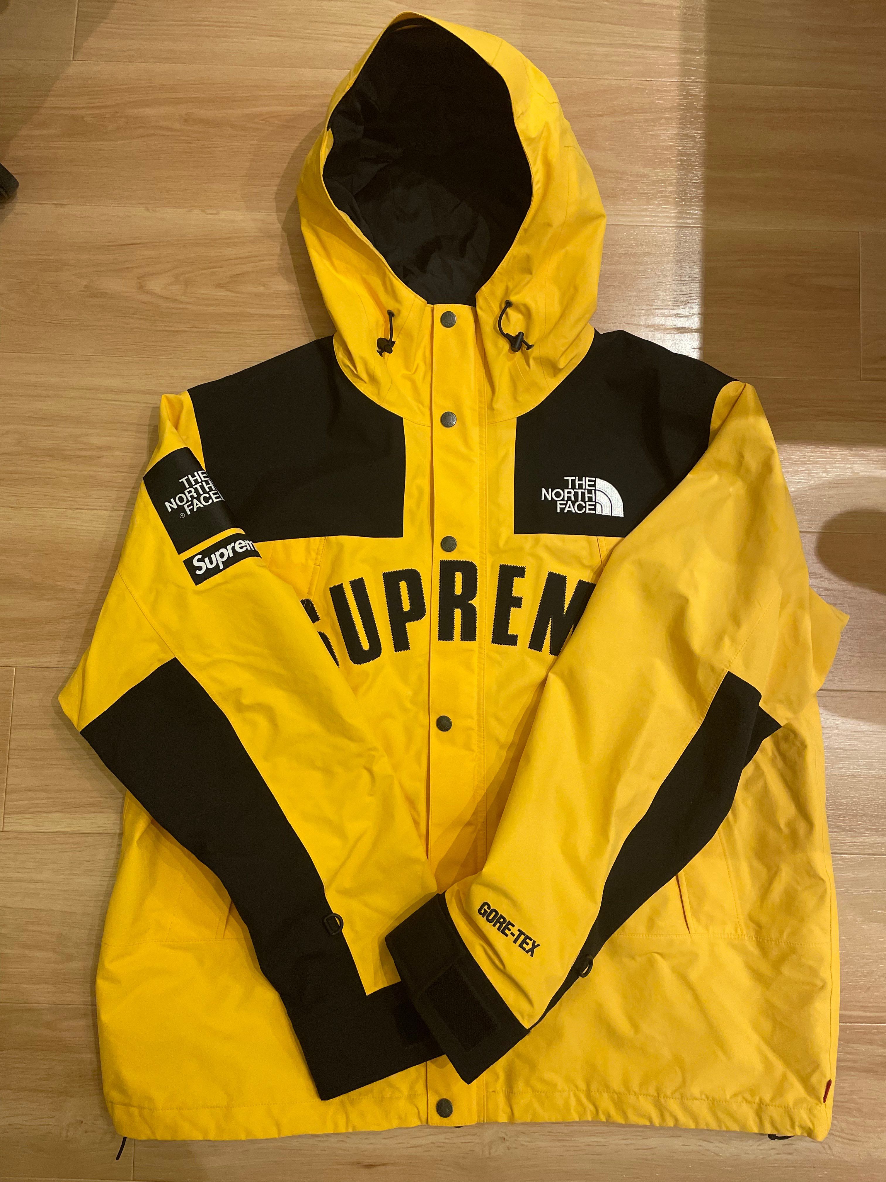 Supreme x The North Face Arc Logo Mountain Parka "Yellow"