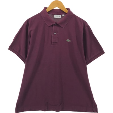 古着 ラコステ LACOSTE CLASSIC FIT 半袖 ポロシャツ 6 メンズXL相当/eaa550397