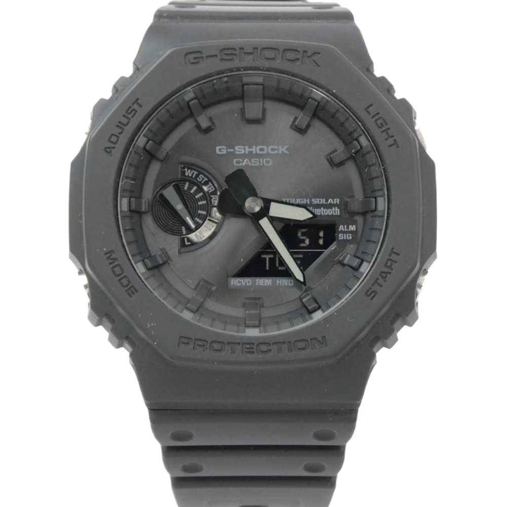 G-SHOCK ジーショック 時計 GA-B2100 タフソーラー アナログ ラバーバンド 腕時計 ウォッチ ブラック系【中古】
