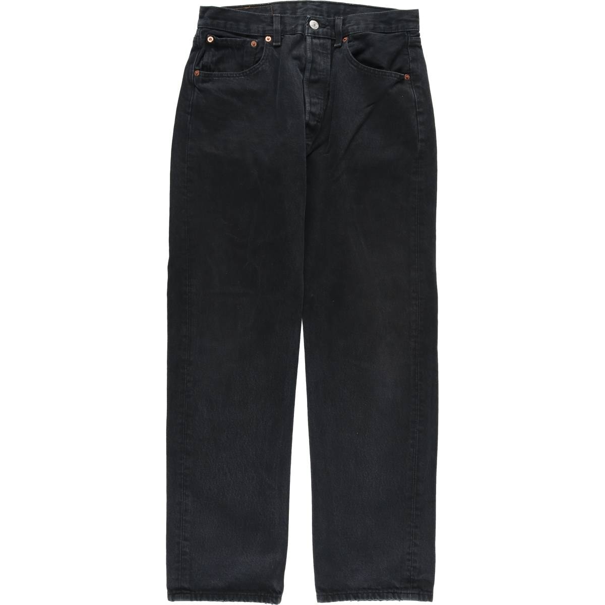 古着 リーバイス Levi's 501 ユーロモデル ブラックデニム ストレートデニムパンツ メンズw30相当/eaa615384