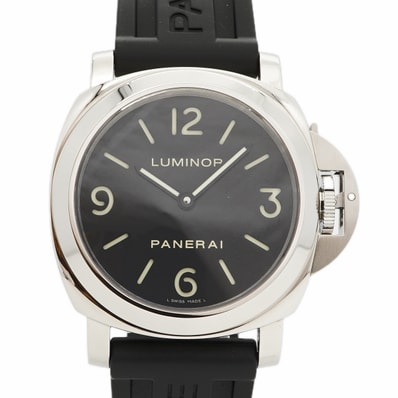 ★SALE【6wdc0179】オフィチーネパネライ ルミノール ベース PAM00112 黒文字盤【中古】腕時計 メンズ
