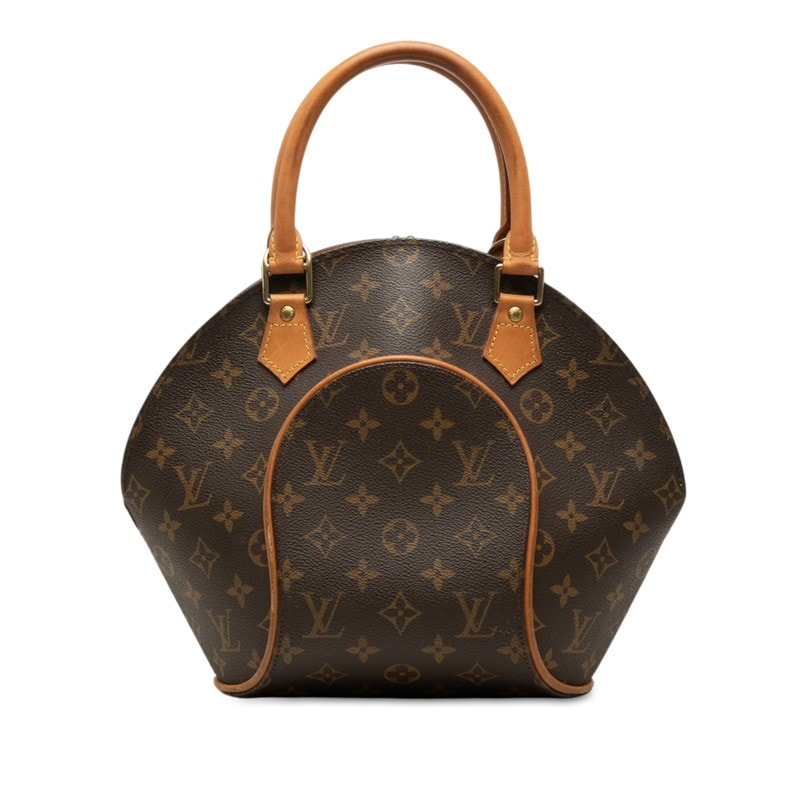 ルイ ヴィトン モノグラム エリプスPM ハンドバッグ M51127 ブラウン PVC レザー レディース LOUIS VUITTON 中古