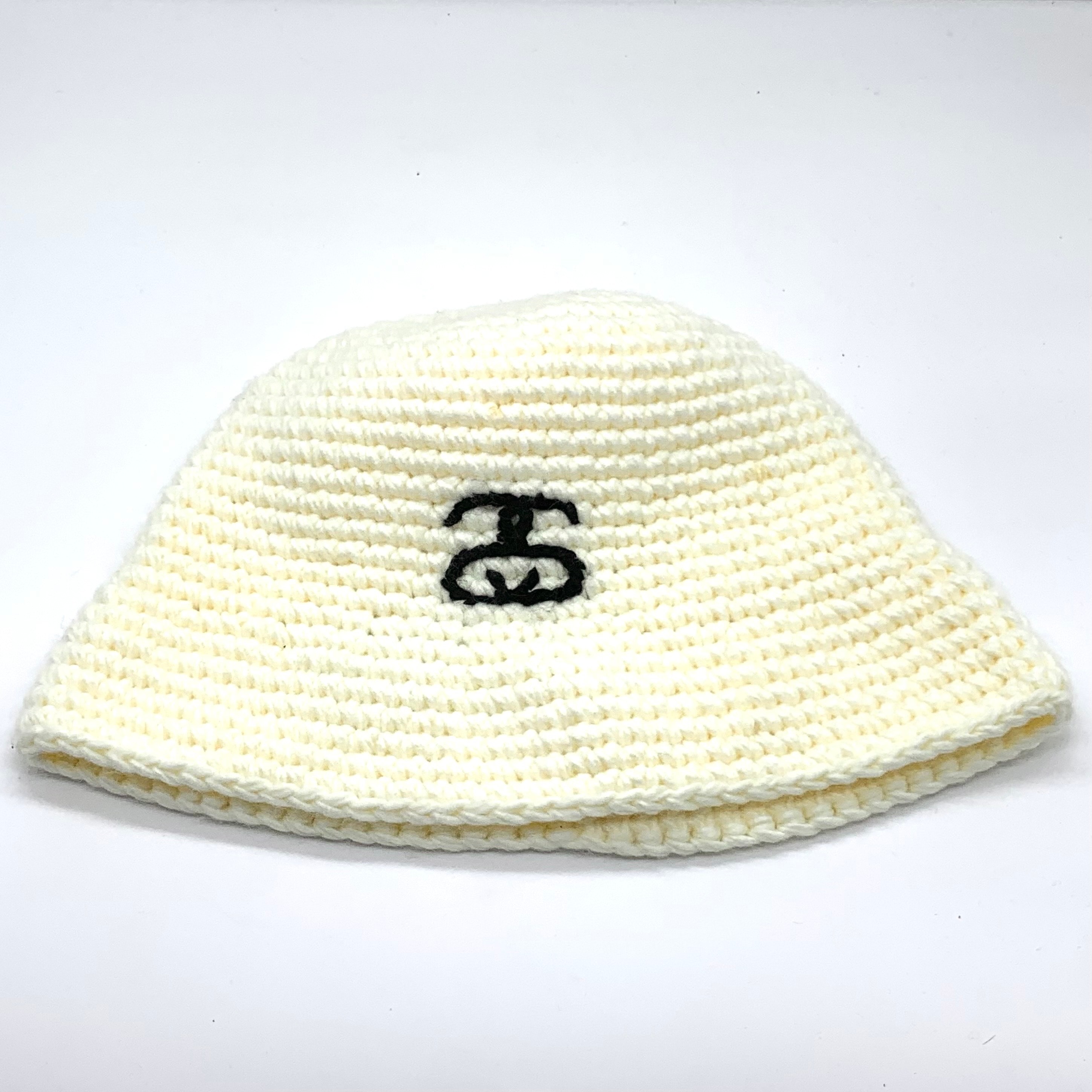Stussy Bucket Hat SS Link Knit"Bone"