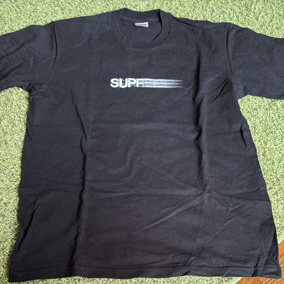 Supreme Motion Logo Tee "Black" (23SS)