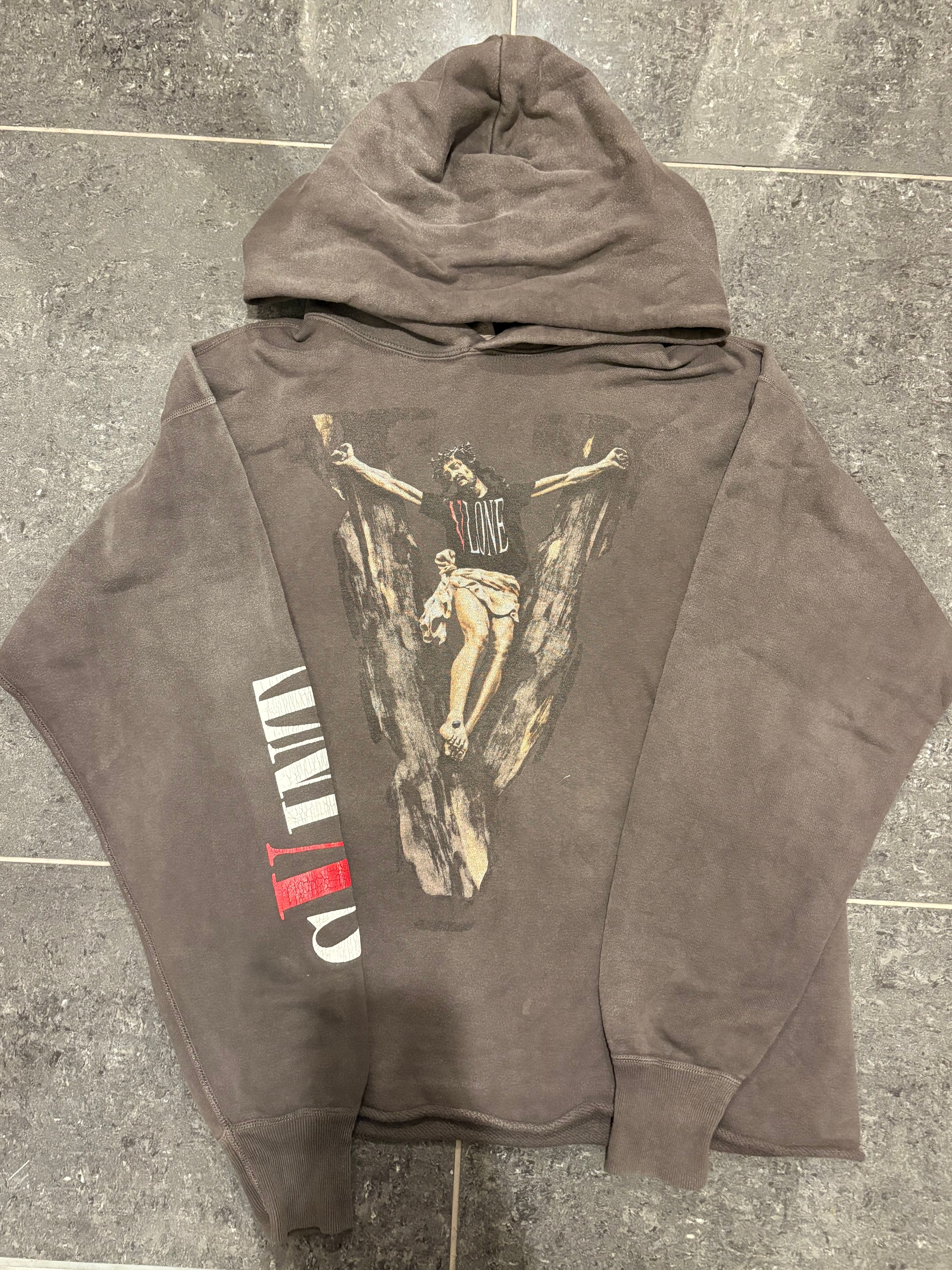 SAINT Mxxxxxx 22SS VLONE HOODIE "Black"