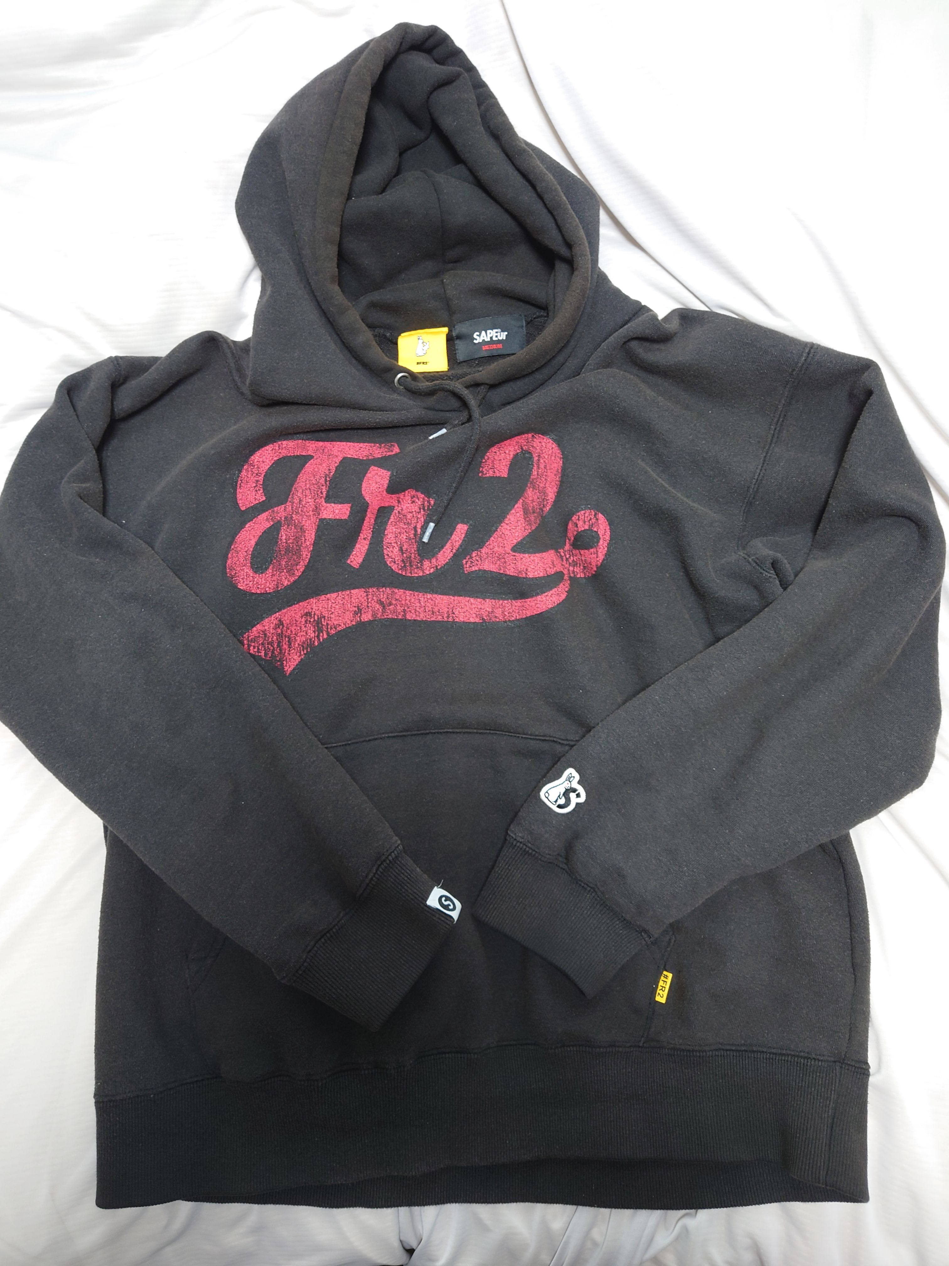 SAPEur x FR2 Hoodie "Black"