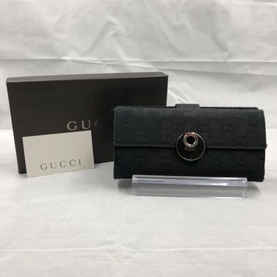 GUCCI GG Canvas Long Wallet
