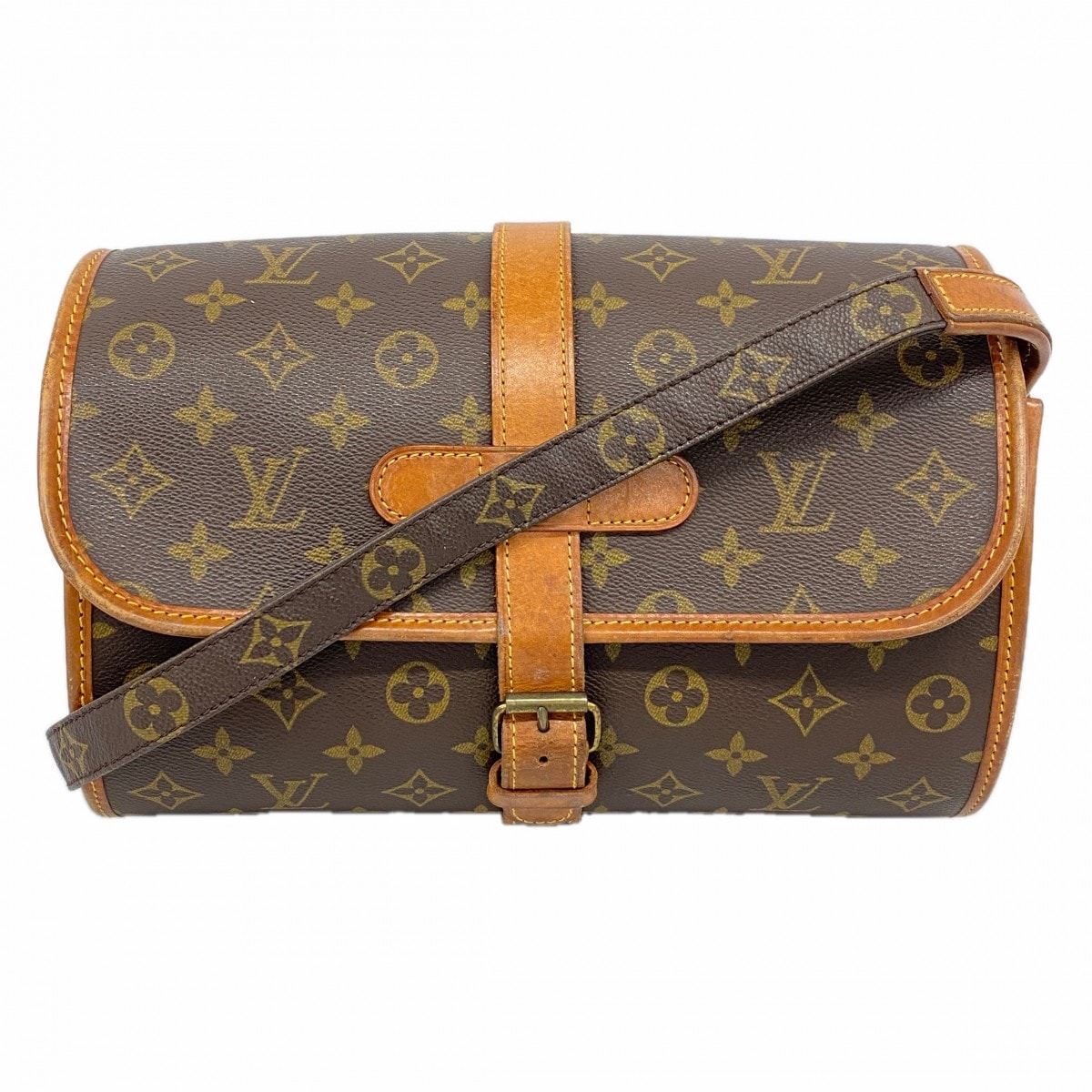 【6dc3471】ルイヴィトン ショルダーバッグ モノグラム マルヌ M51369 ブラウン【中古】レディース