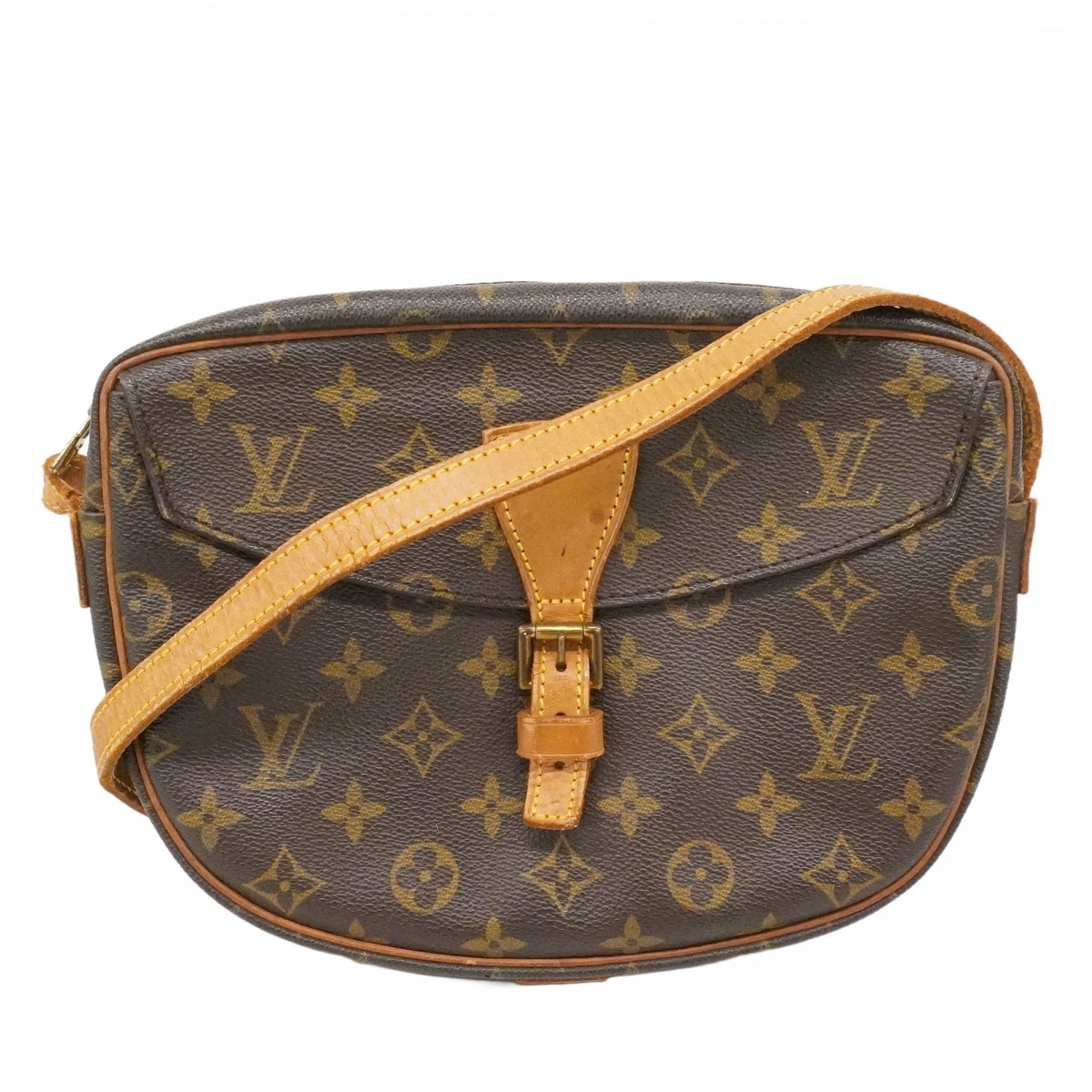 【6da0606】ルイヴィトン ショルダーバッグ モノグラム ジュヌフィーユMM M51226  ブラウン【中古】レディース