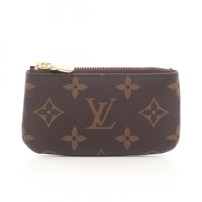 ルイ・ヴィトン LOUIS VUITTON ポシェットクレ モノグラム コインケース 財布 PVC メンズ レディース ブラウン系 M62650 【中古】