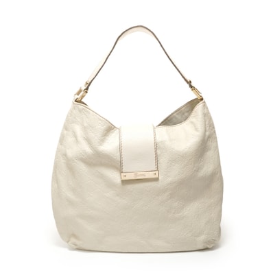 グッチ GUCCI GG レザー ショルダーバッグ【中古】