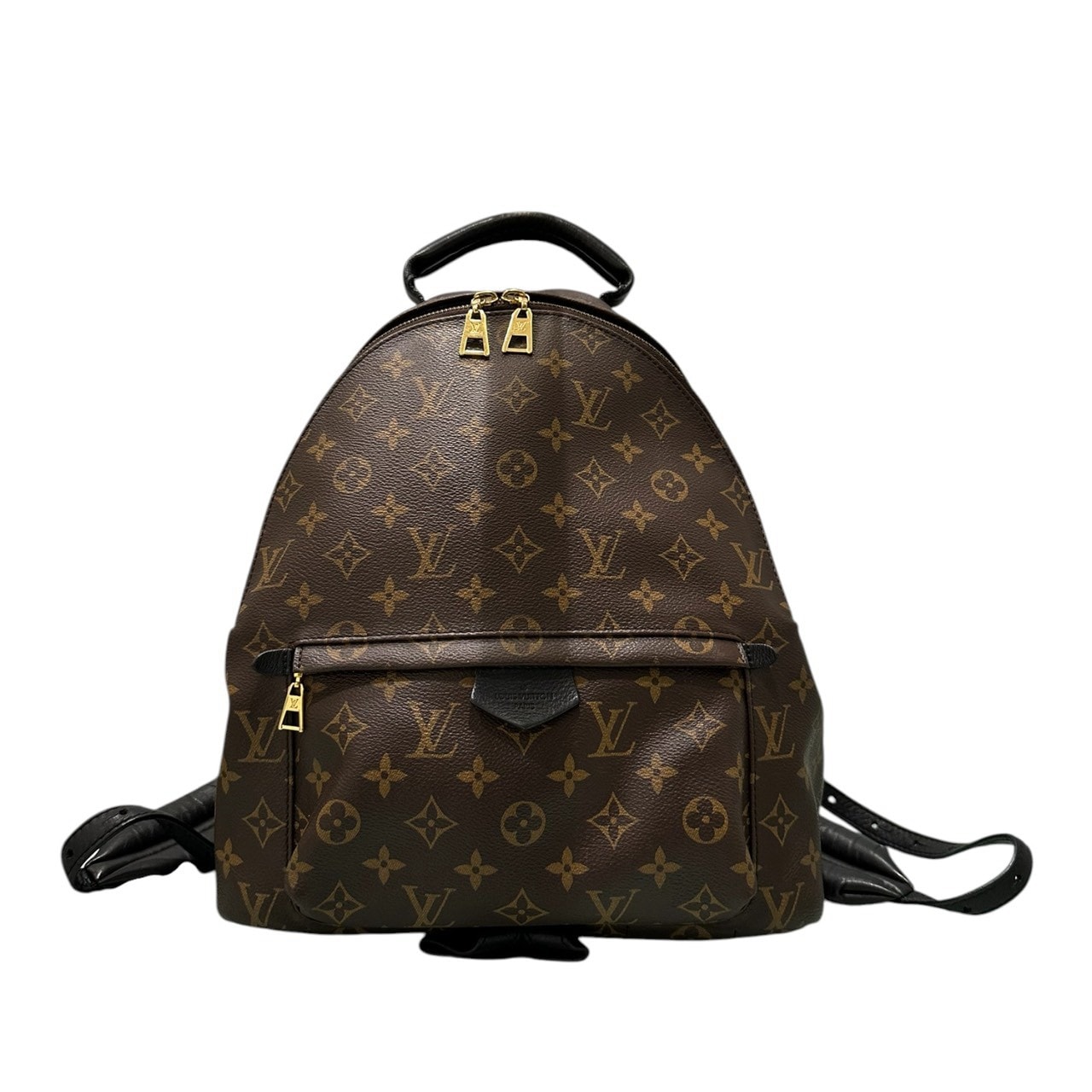 LOUIS VUITTON ルイヴィトン モノグラム パームスプリングス ブラウン PVC リュック バックパック S1-00209 【中古】