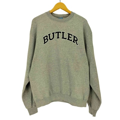 00s ECO FLEECE カレッジプリント クルーネックスウェット トレーナー【1143883973418】