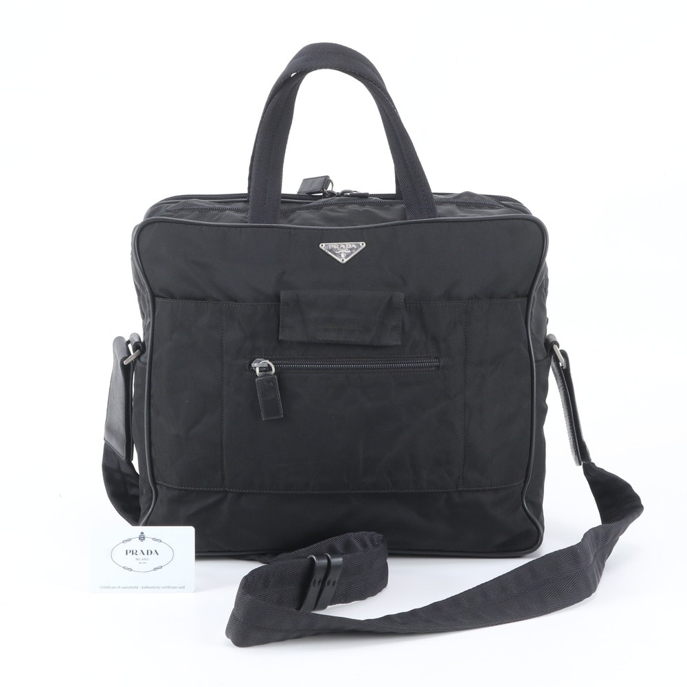■美品 プラダ テスート ナイロン BR1016 ビジネス バッグ
