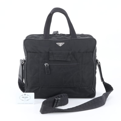 ■美品 プラダ テスート ナイロン BR1016 ビジネス バッグ