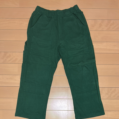 BEYOND the PINES Studio cargo sweat pants "GREEN"