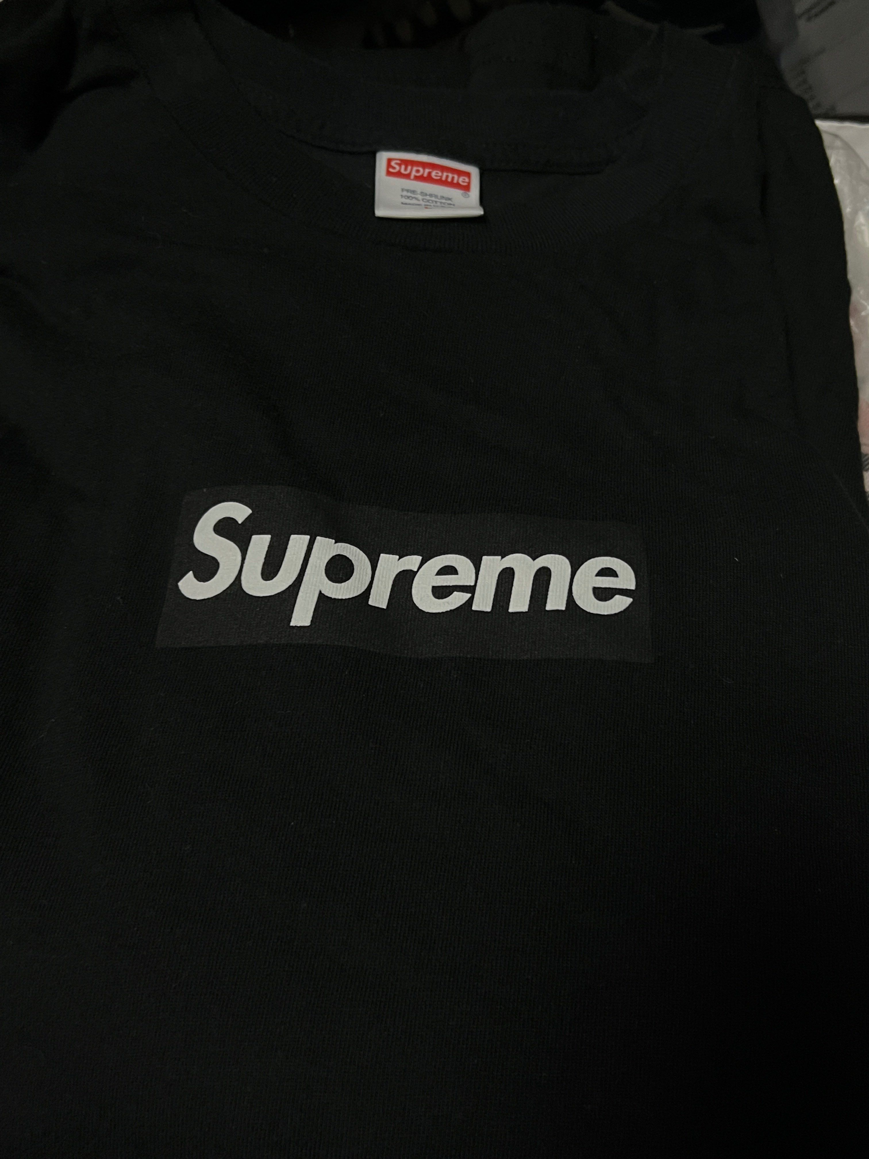 Supreme Box Logo L/S Tee "Black"