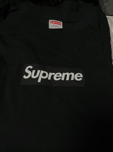 Supreme Box Logo L/S Tee "Black"