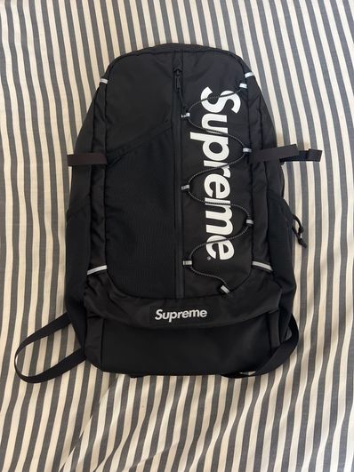 Supreme 2017SS Backpack "Black"
