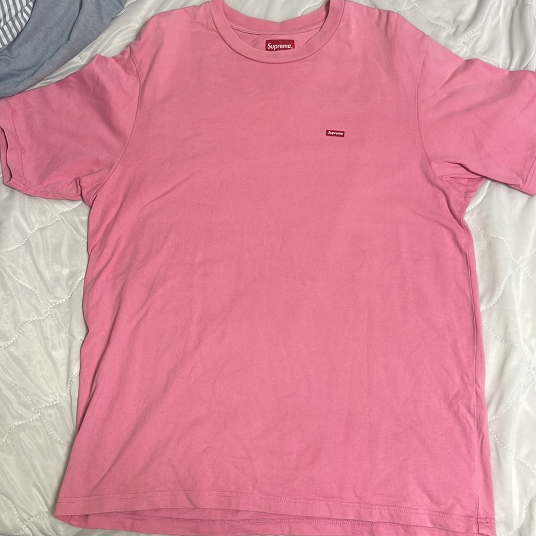 Supreme Small Box Tee 1 "Pink"(20SS)