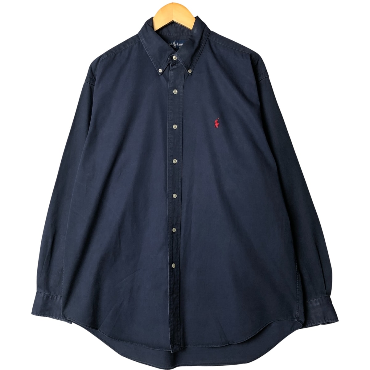 古着 ラルフローレン Ralph Lauren BLAKE 長袖 ボタンダウンシャツ メンズL相当/eaa584296