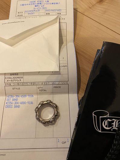 クロムハーツ クロスバンドリング