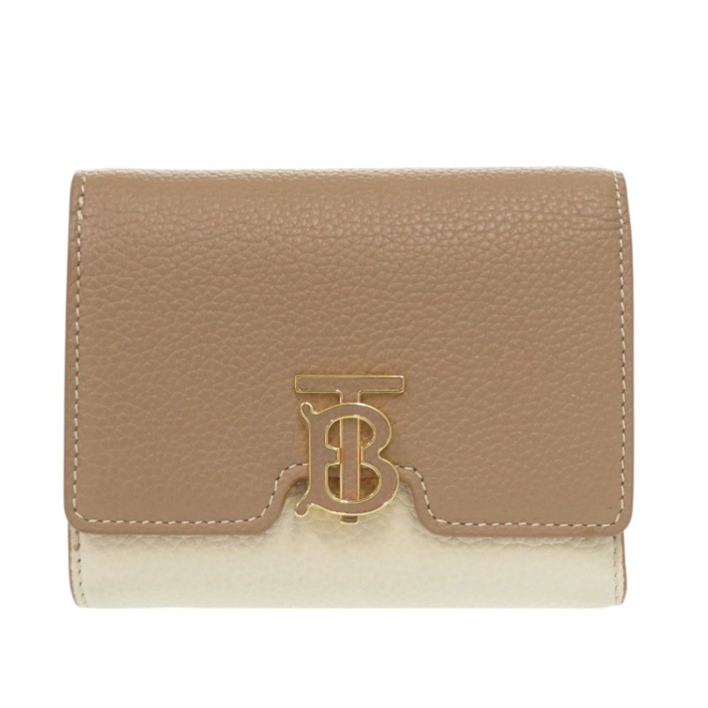 バーバリー  TB ロゴ バイカラー 8059623  レザー