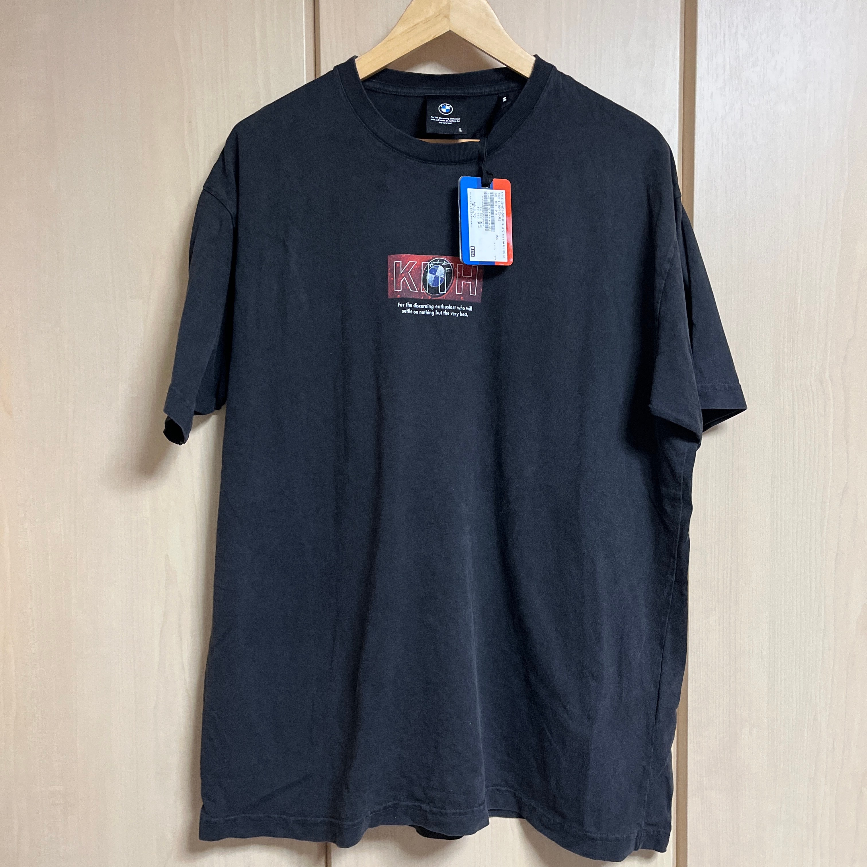KITH BMW Raindrop Vintage Tee "Black"