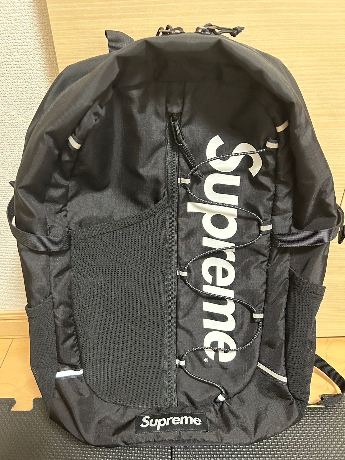 Supreme 2017SS Backpack "Black"