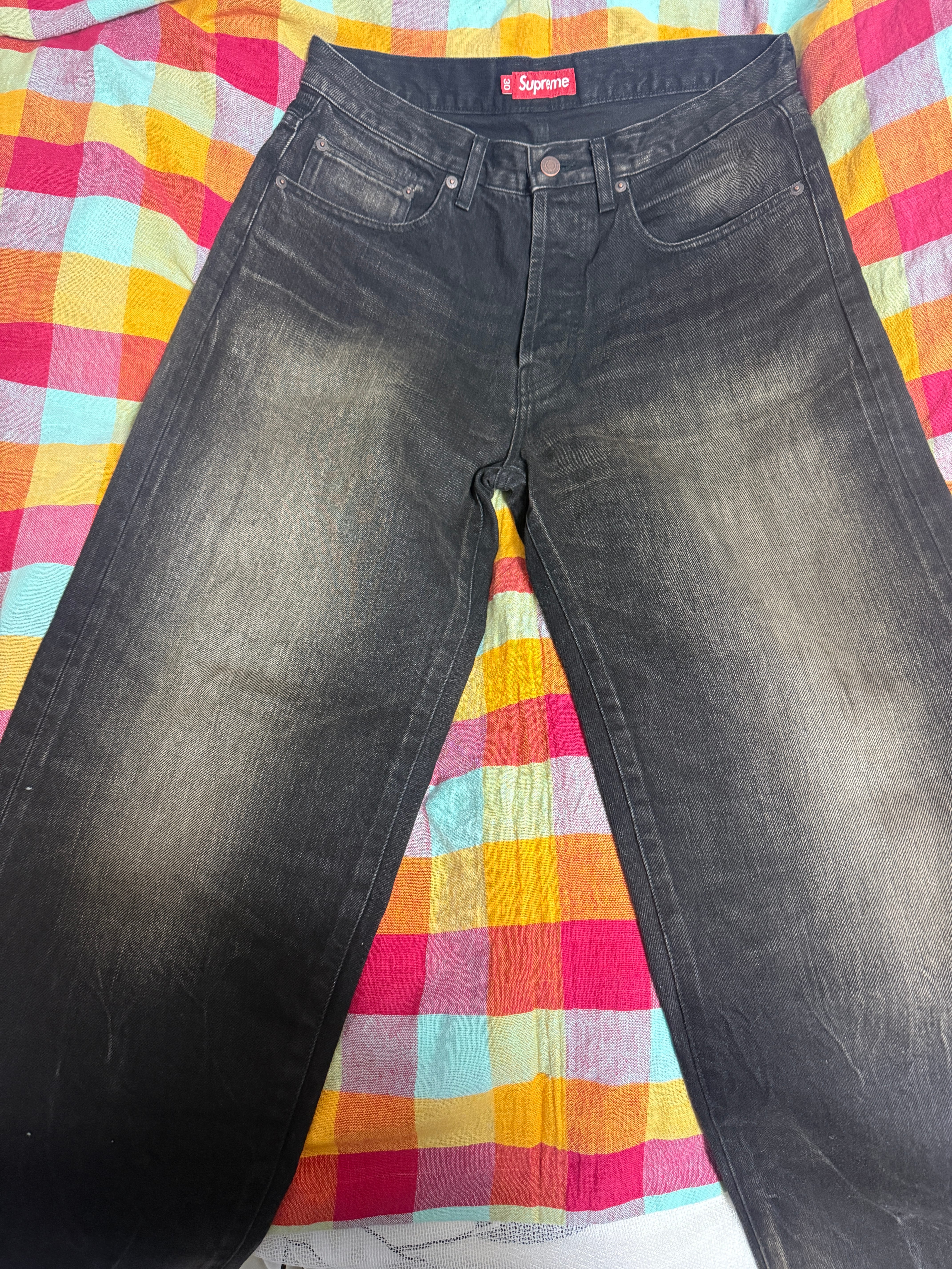 Supreme x GOODENOUGH Crushed Rayon Cargo Short 