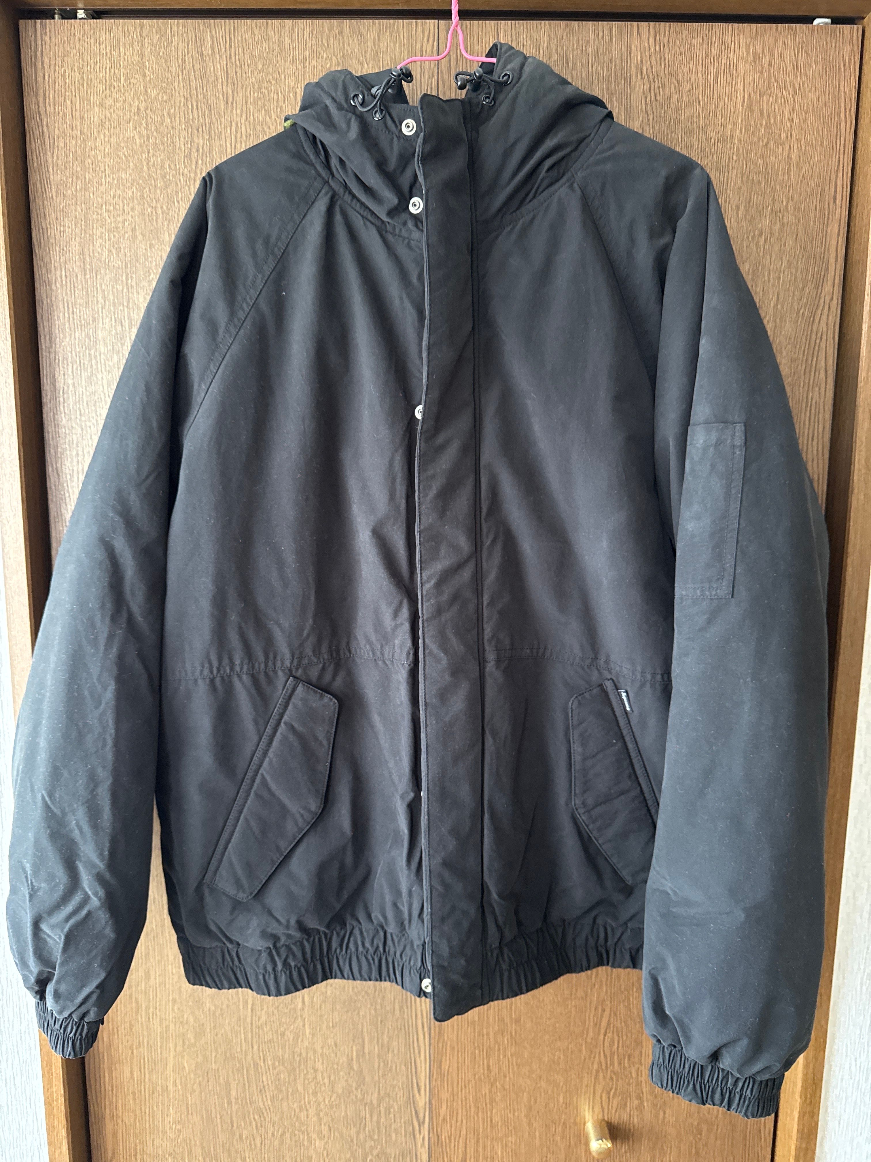 Supreme Needlepoint Hooded Jacket "Black"