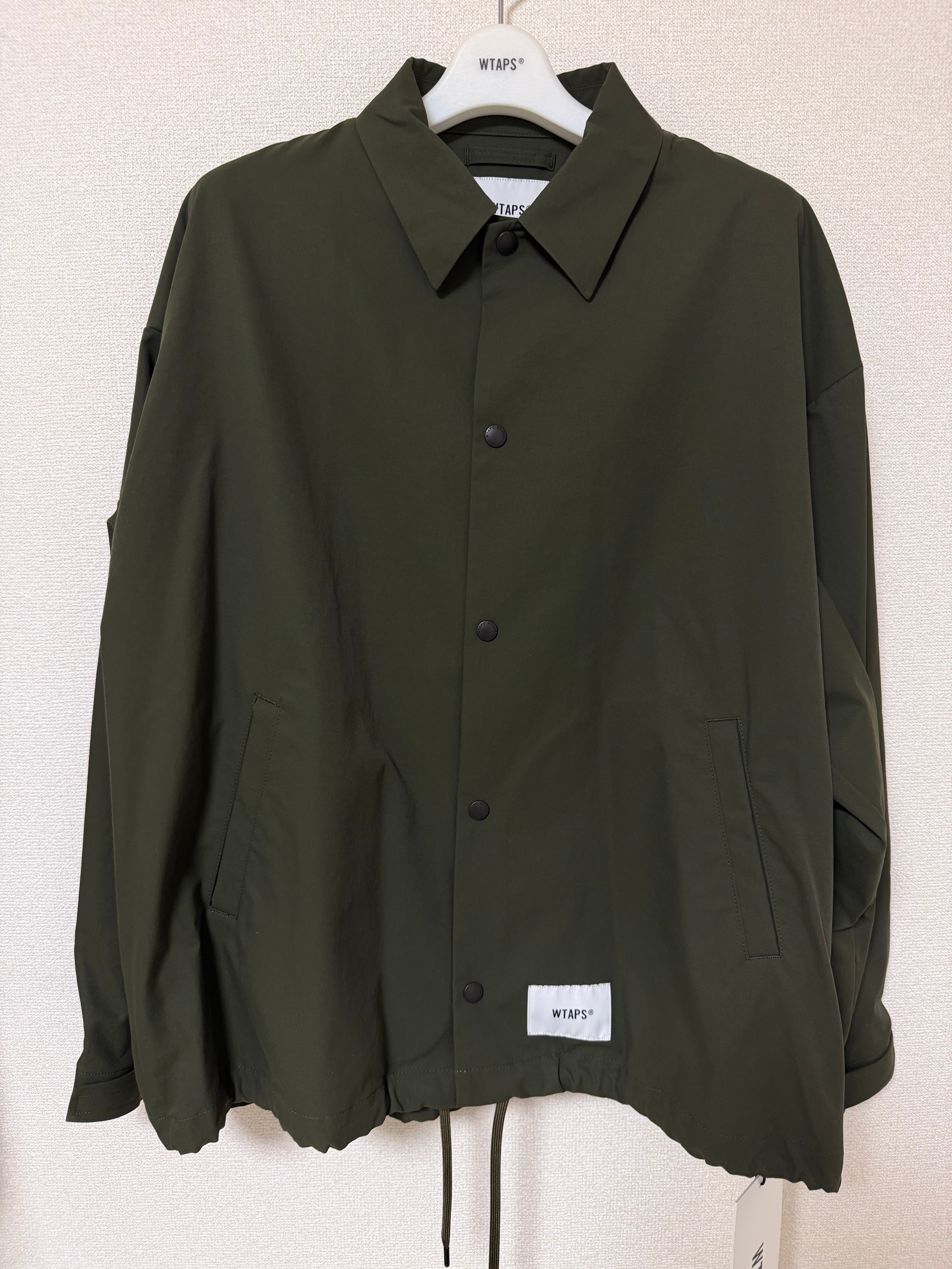 Wtaps Chief /Jacket / Poly. Twill. Sign "Olive Drab"