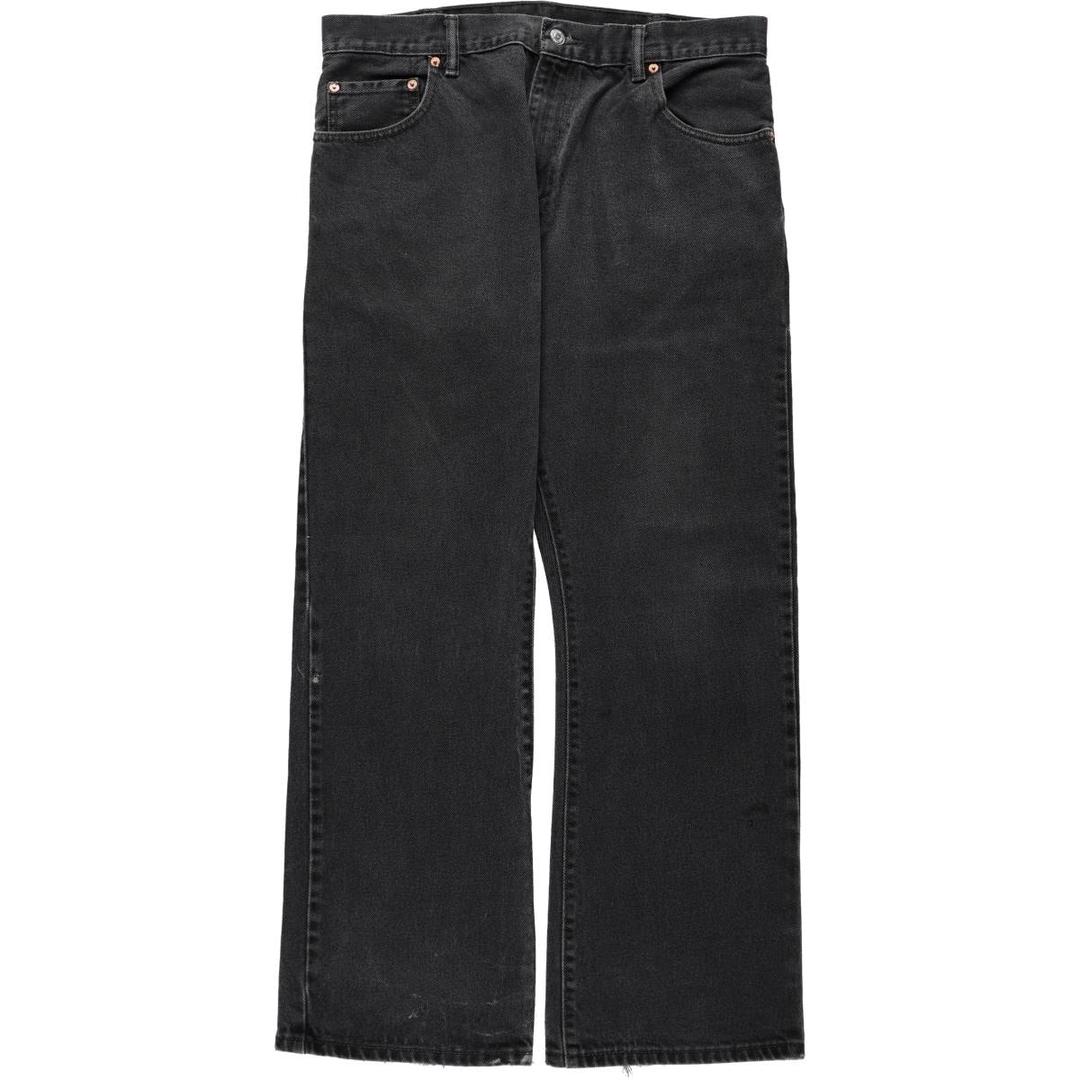古着 リーバイス Levi's 517 ブラックデニム ブーツカットデニムパンツ W36 L30 メンズw36相当/eaa677579