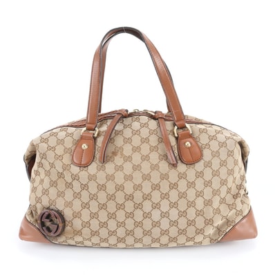 グッチ GGキャンバスインターロッキングG 296897 トート バッグ