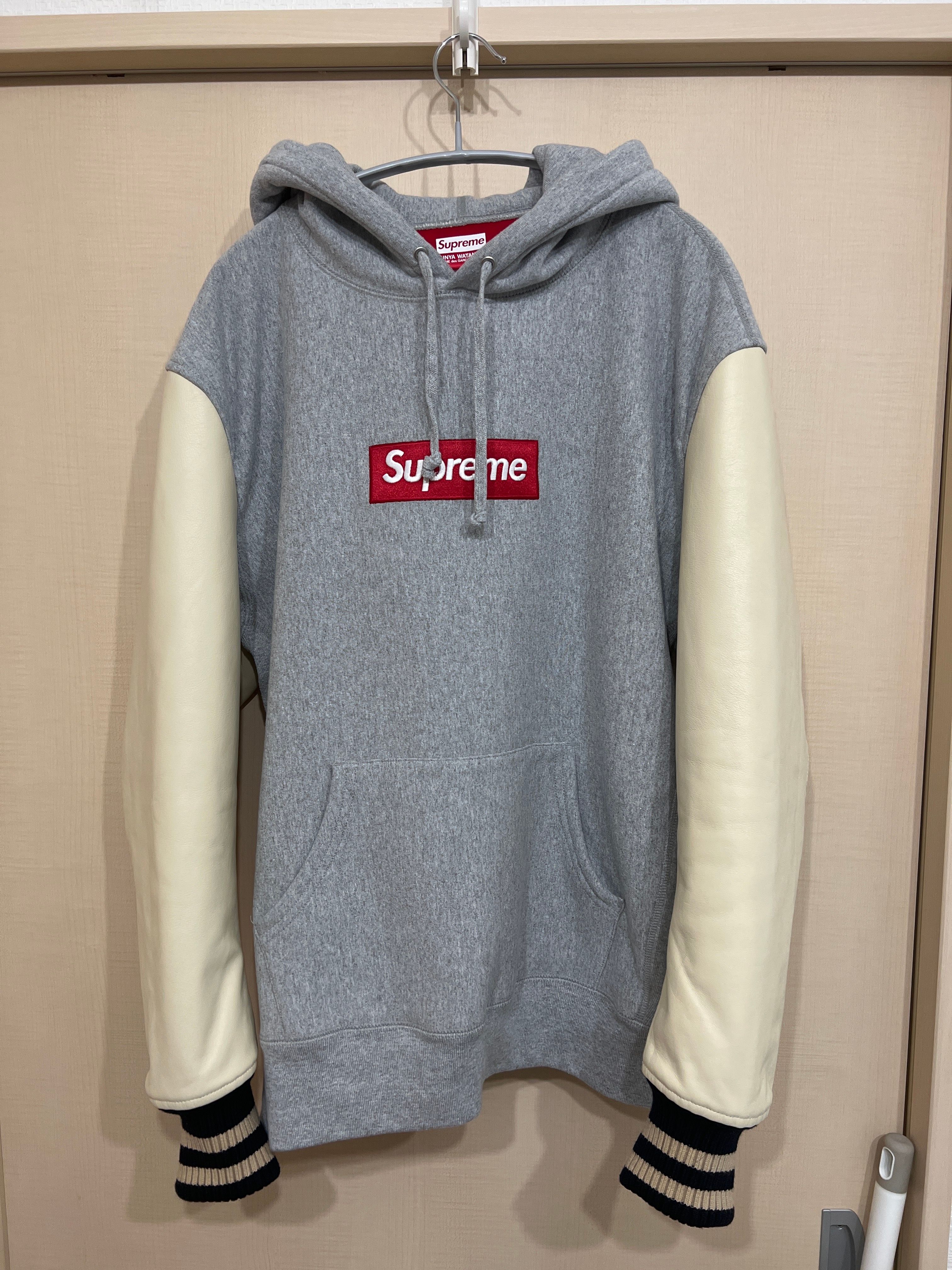 Supreme / JUNYA WATANABE COMME des GARÇONS MAN Box Logo Hoodie Customize "Grey"